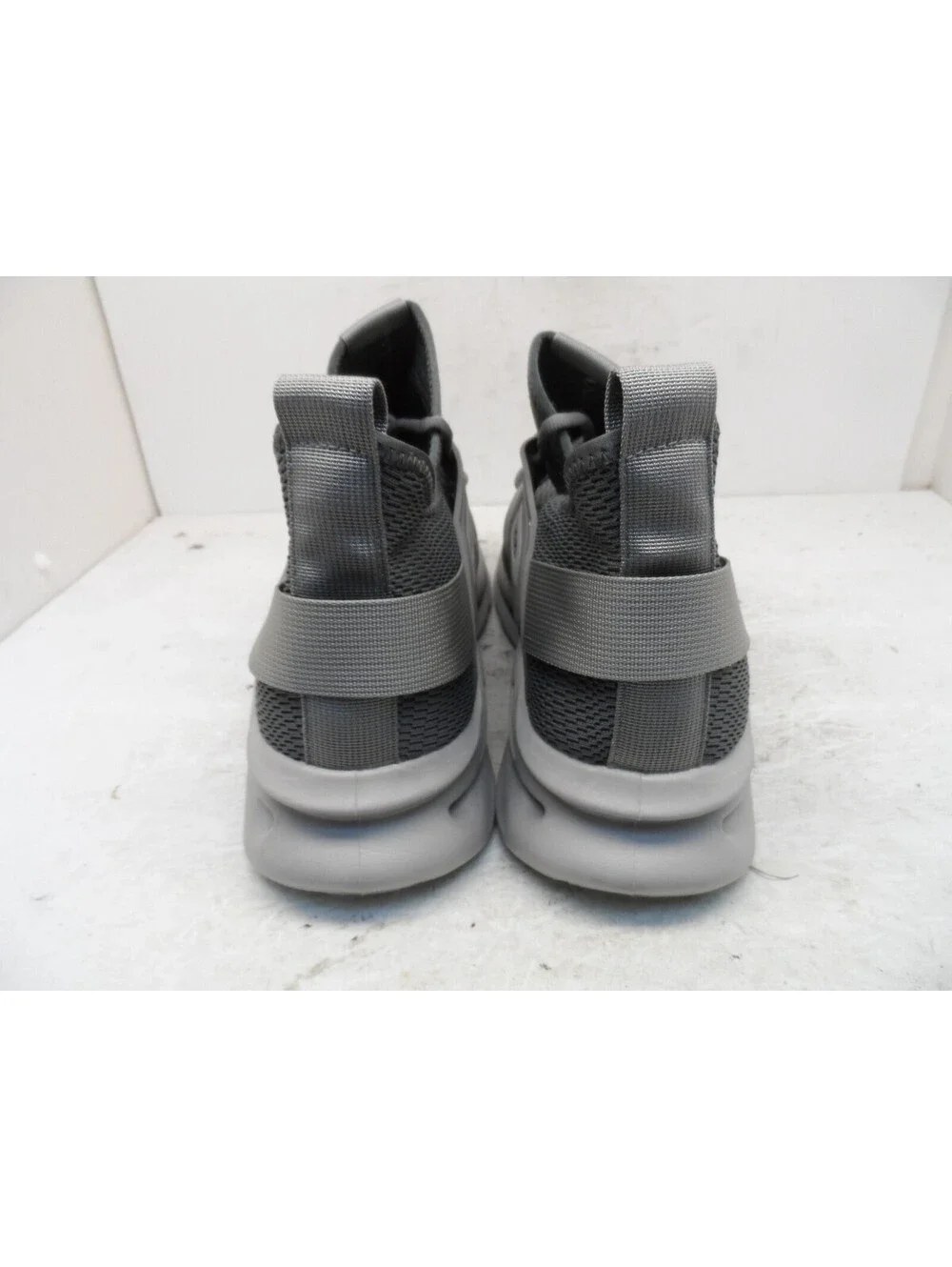 DRKA Men's Indestructible Steel Toe Safety Work Sneakers Grey Size 13M